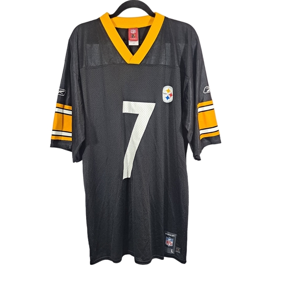 Reebok Other - Pittsburgh Steelers #7 Ben Roethlisberger NFL Players Reebok Jersey Size Large